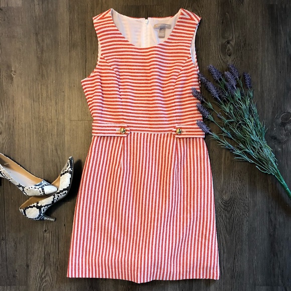 Banana Republic Dresses & Skirts - ⚡️Banana Republic orange striped dress